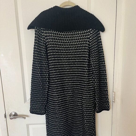 JOSEPH 100% Wool Black & White Sweater Med - Picture 2 of 5